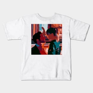 Romantic Couple Kids T-Shirt